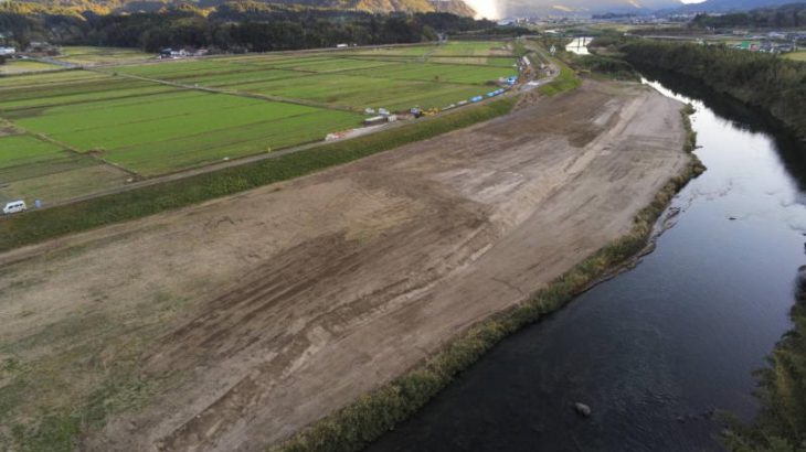 鶴丸地区河道掘削工事