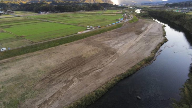 鶴丸地区河道掘削工事