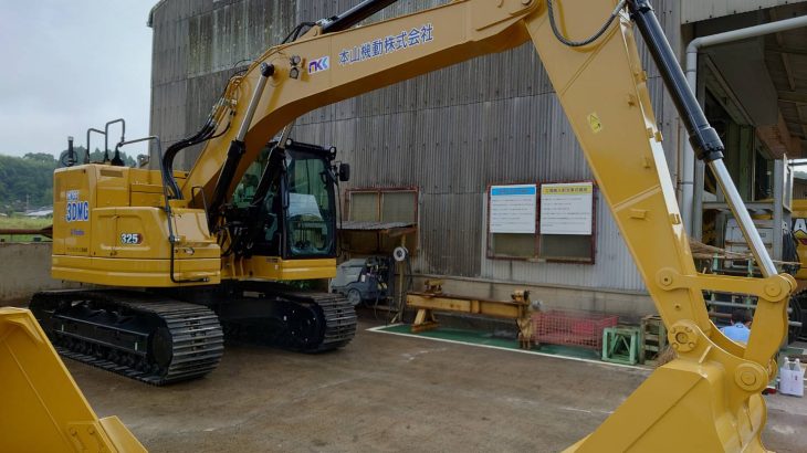 ICT建機　CAT325-07導入しました。